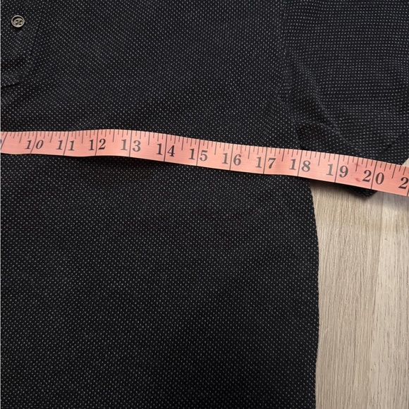 Rodd & Gunn Sports Fit Black Dotted Collared Short Sleeve Polo Shirt - Picture 6 of 8